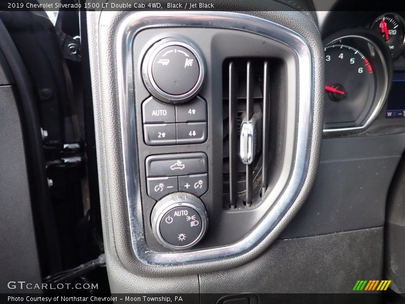 Black / Jet Black 2019 Chevrolet Silverado 1500 LT Double Cab 4WD