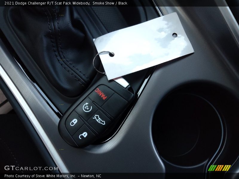 Smoke Show / Black 2021 Dodge Challenger R/T Scat Pack Widebody