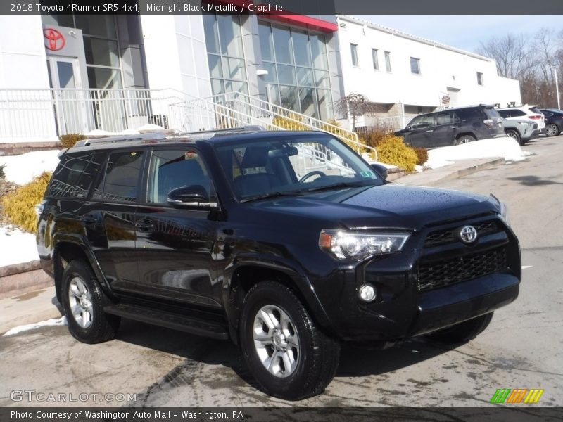 Midnight Black Metallic / Graphite 2018 Toyota 4Runner SR5 4x4
