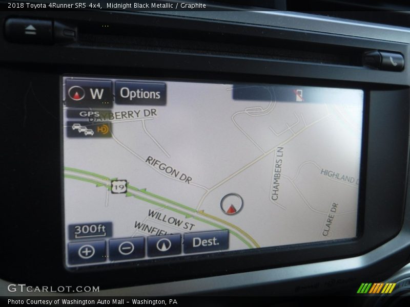 Midnight Black Metallic / Graphite 2018 Toyota 4Runner SR5 4x4