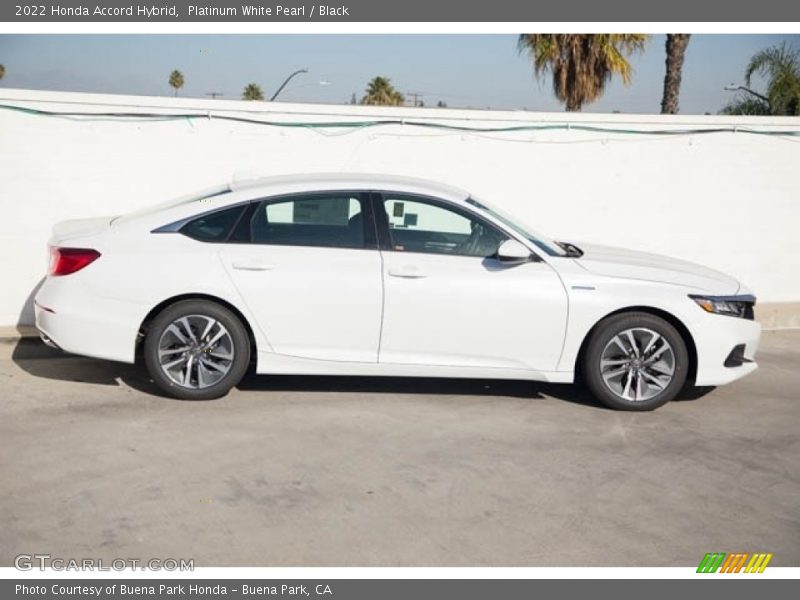 Platinum White Pearl / Black 2022 Honda Accord Hybrid