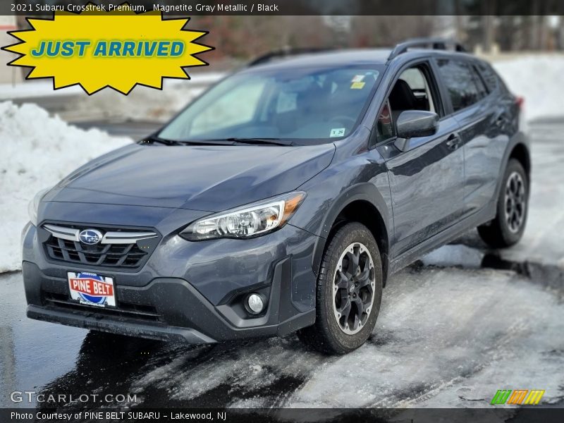 Magnetite Gray Metallic / Black 2021 Subaru Crosstrek Premium