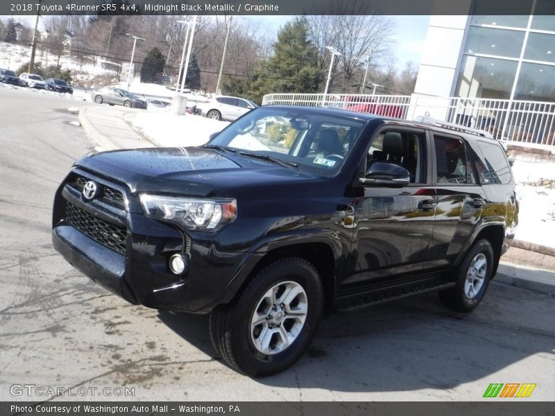 Midnight Black Metallic / Graphite 2018 Toyota 4Runner SR5 4x4