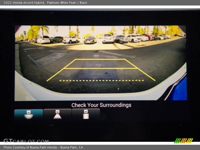 Platinum White Pearl / Black 2022 Honda Accord Hybrid