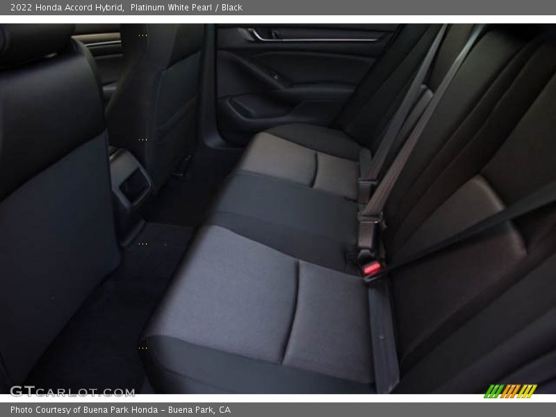 Platinum White Pearl / Black 2022 Honda Accord Hybrid