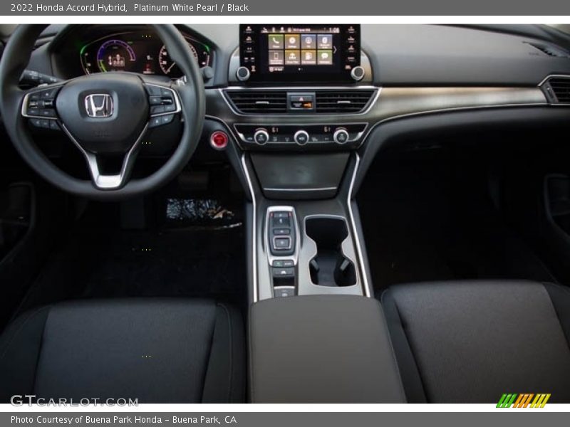 Platinum White Pearl / Black 2022 Honda Accord Hybrid