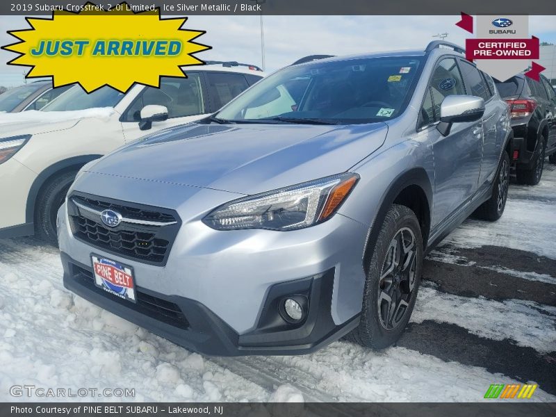 Ice Silver Metallic / Black 2019 Subaru Crosstrek 2.0i Limited