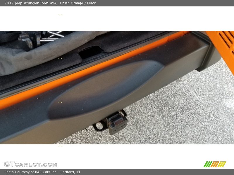 Crush Orange / Black 2012 Jeep Wrangler Sport 4x4