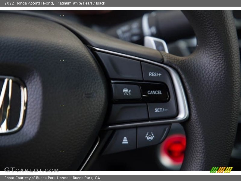Platinum White Pearl / Black 2022 Honda Accord Hybrid