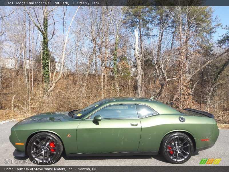 F8 Green / Black 2021 Dodge Challenger R/T Scat Pack