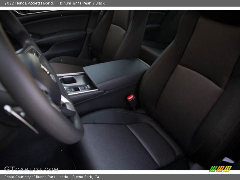 Platinum White Pearl / Black 2022 Honda Accord Hybrid