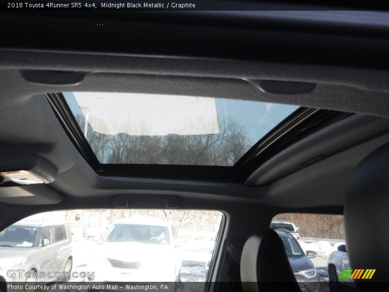 Midnight Black Metallic / Graphite 2018 Toyota 4Runner SR5 4x4