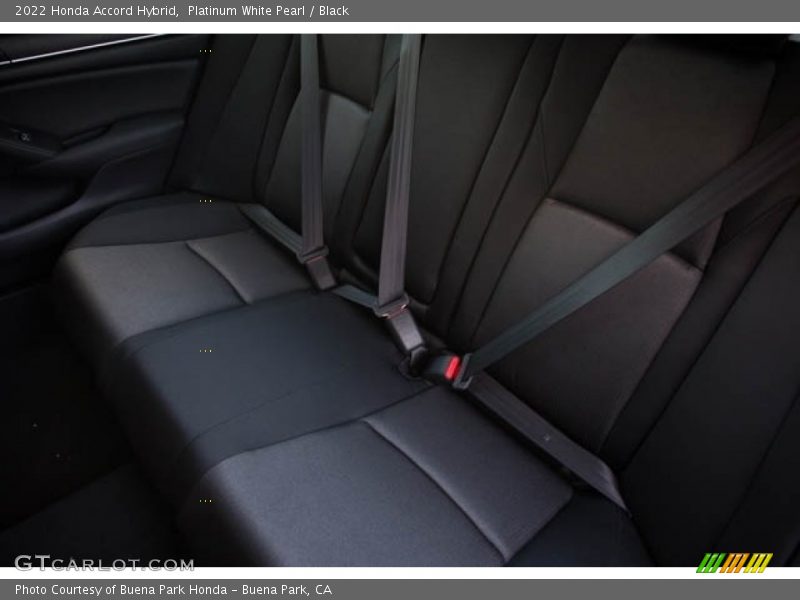 Platinum White Pearl / Black 2022 Honda Accord Hybrid