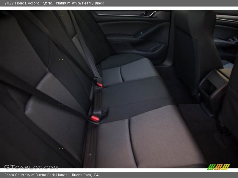 Platinum White Pearl / Black 2022 Honda Accord Hybrid