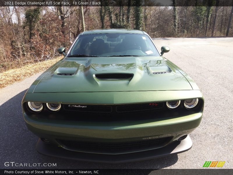 F8 Green / Black 2021 Dodge Challenger R/T Scat Pack