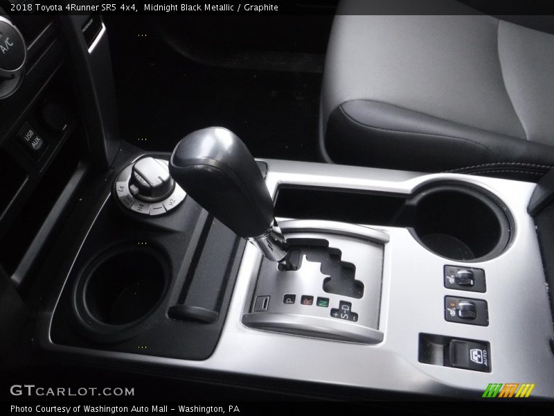 Midnight Black Metallic / Graphite 2018 Toyota 4Runner SR5 4x4