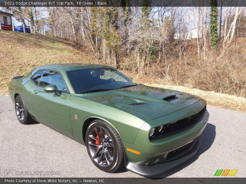 F8 Green / Black 2021 Dodge Challenger R/T Scat Pack