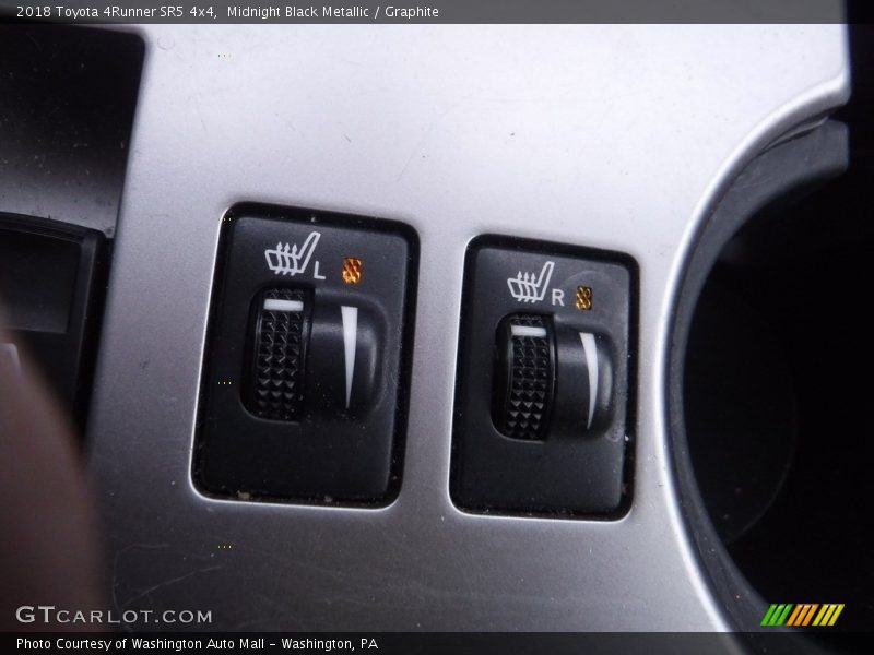 Midnight Black Metallic / Graphite 2018 Toyota 4Runner SR5 4x4