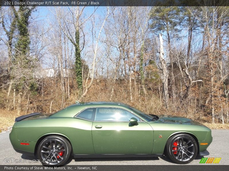 F8 Green / Black 2021 Dodge Challenger R/T Scat Pack