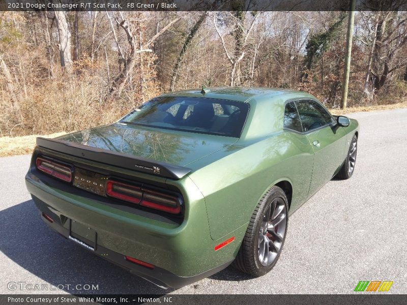 F8 Green / Black 2021 Dodge Challenger R/T Scat Pack