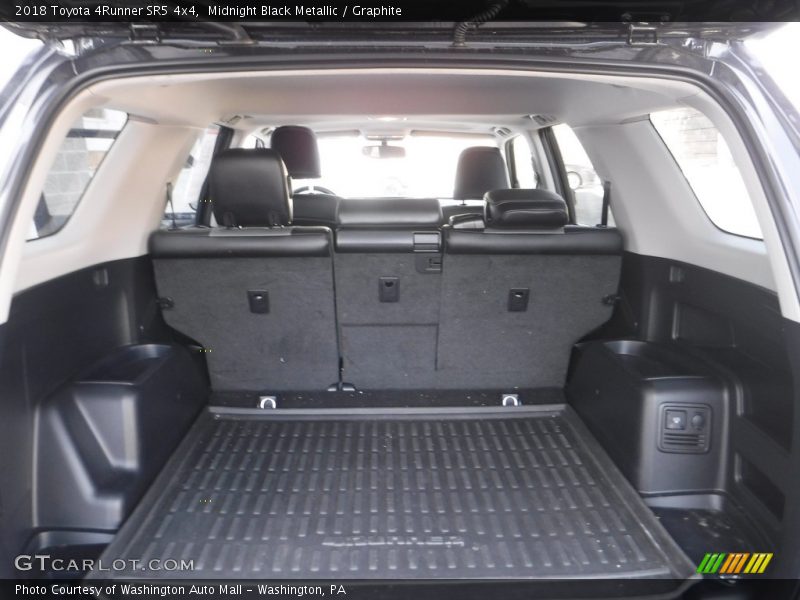 Midnight Black Metallic / Graphite 2018 Toyota 4Runner SR5 4x4