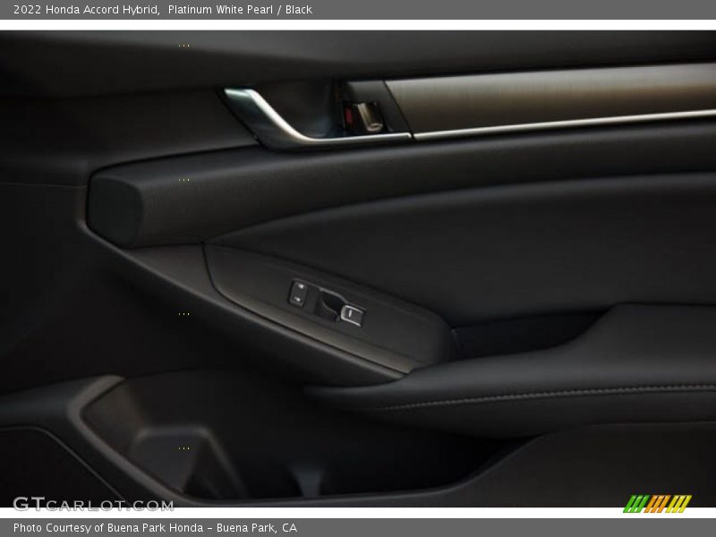 Platinum White Pearl / Black 2022 Honda Accord Hybrid