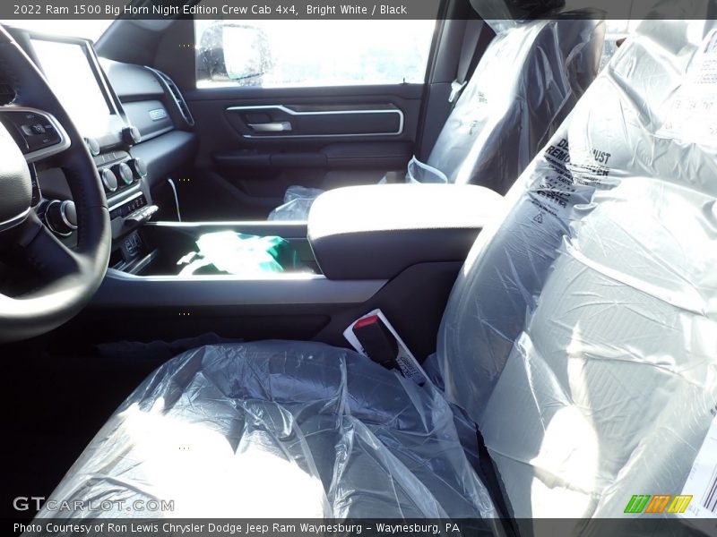 Bright White / Black 2022 Ram 1500 Big Horn Night Edition Crew Cab 4x4