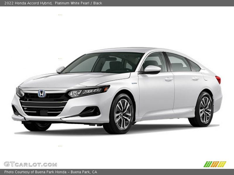 Platinum White Pearl / Black 2022 Honda Accord Hybrid