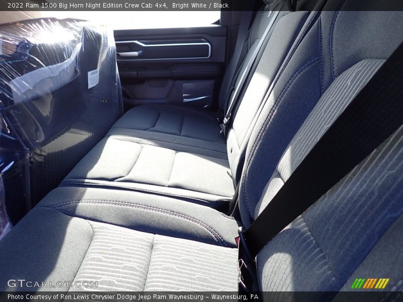 Bright White / Black 2022 Ram 1500 Big Horn Night Edition Crew Cab 4x4