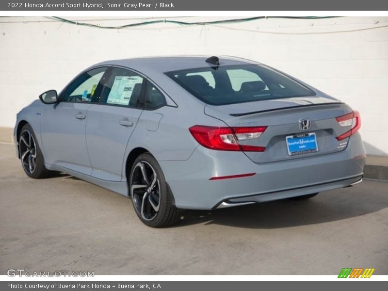 Sonic Gray Pearl / Black 2022 Honda Accord Sport Hybrid