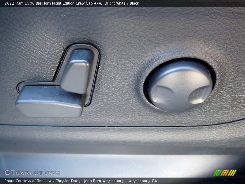 Bright White / Black 2022 Ram 1500 Big Horn Night Edition Crew Cab 4x4