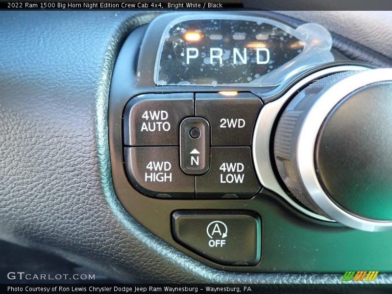 Bright White / Black 2022 Ram 1500 Big Horn Night Edition Crew Cab 4x4