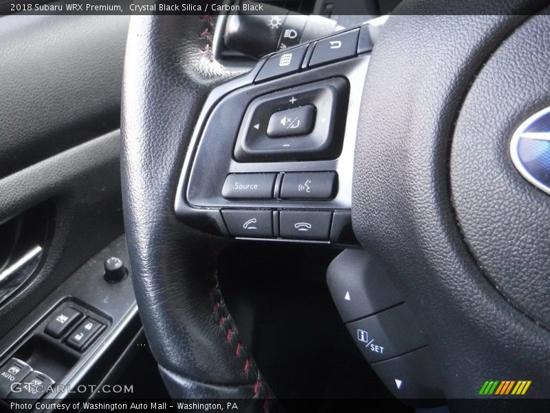Crystal Black Silica / Carbon Black 2018 Subaru WRX Premium
