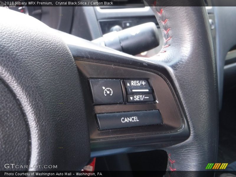 Crystal Black Silica / Carbon Black 2018 Subaru WRX Premium