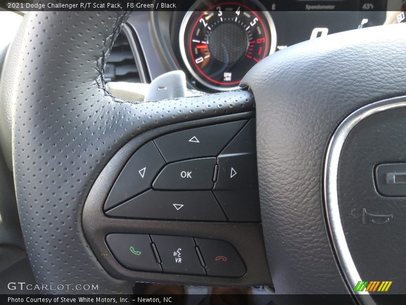 F8 Green / Black 2021 Dodge Challenger R/T Scat Pack