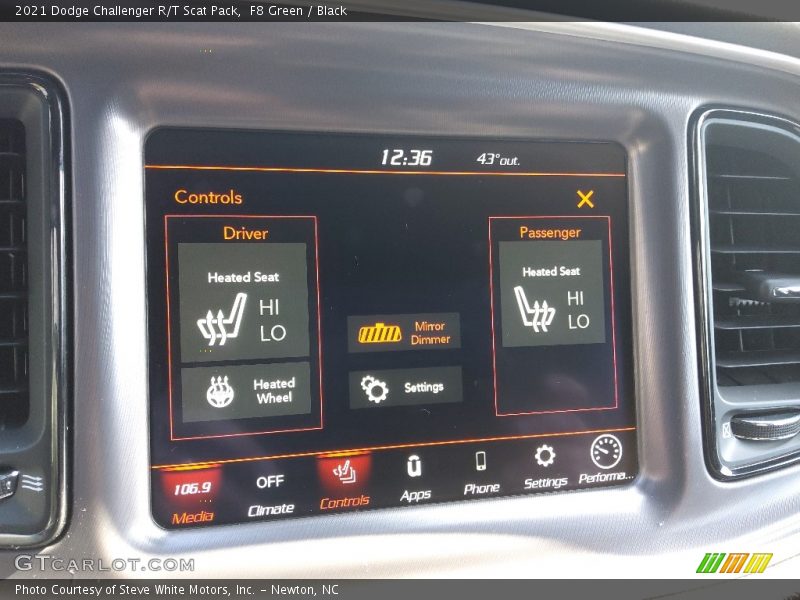 F8 Green / Black 2021 Dodge Challenger R/T Scat Pack