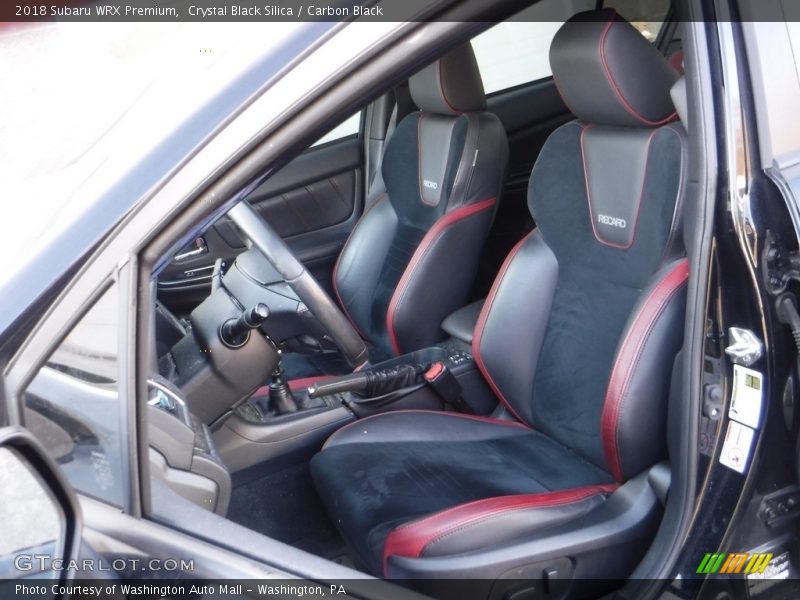 Crystal Black Silica / Carbon Black 2018 Subaru WRX Premium