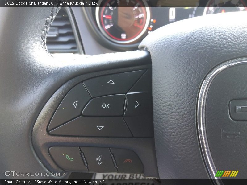 White Knuckle / Black 2019 Dodge Challenger SXT