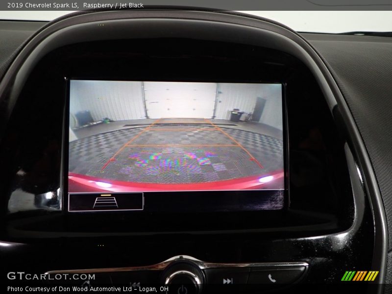 Raspberry / Jet Black 2019 Chevrolet Spark LS