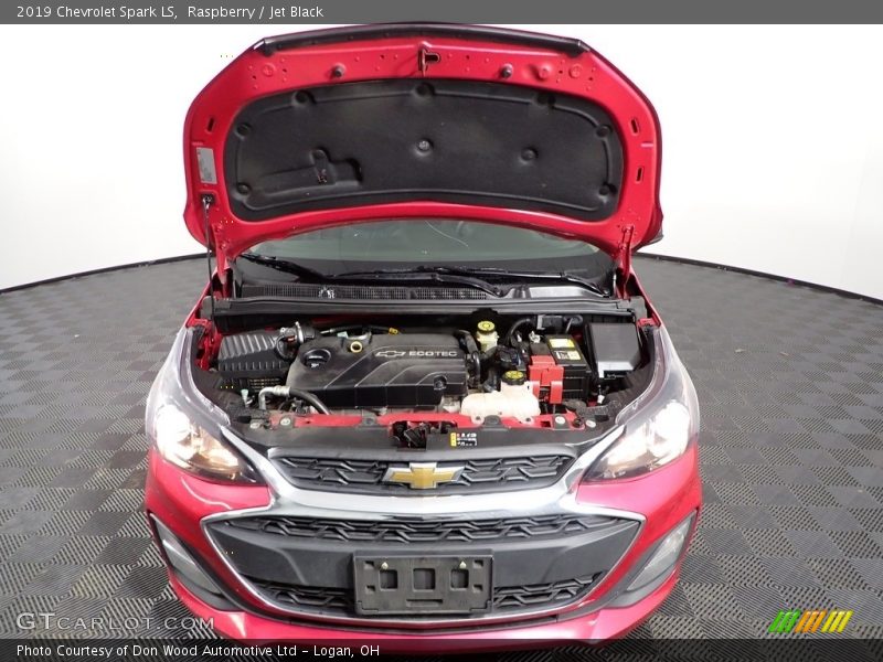 Raspberry / Jet Black 2019 Chevrolet Spark LS
