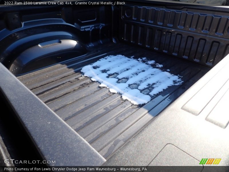Granite Crystal Metallic / Black 2022 Ram 1500 Laramie Crew Cab 4x4