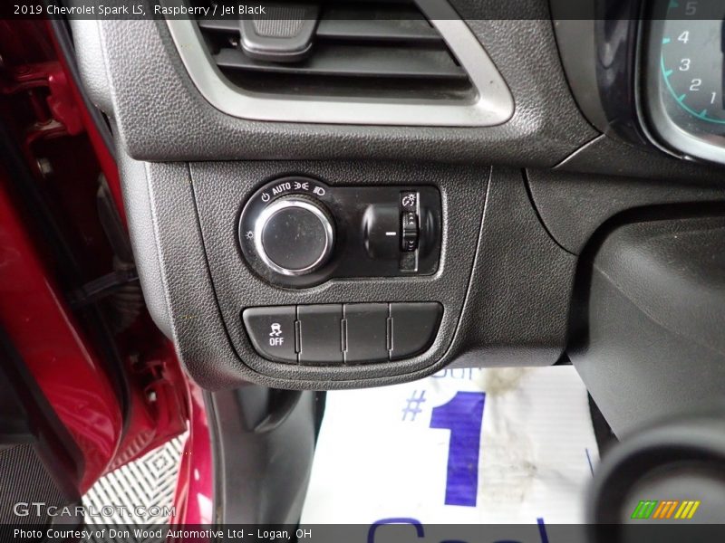 Raspberry / Jet Black 2019 Chevrolet Spark LS