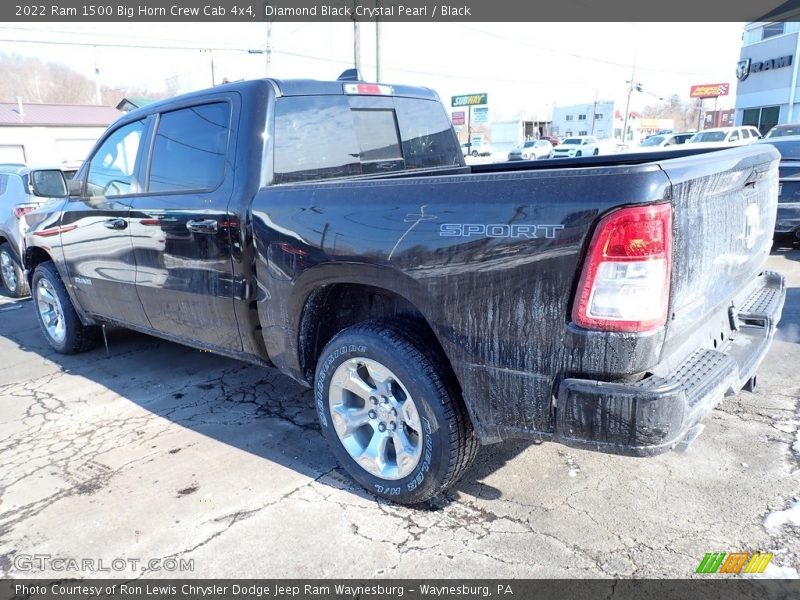 Diamond Black Crystal Pearl / Black 2022 Ram 1500 Big Horn Crew Cab 4x4