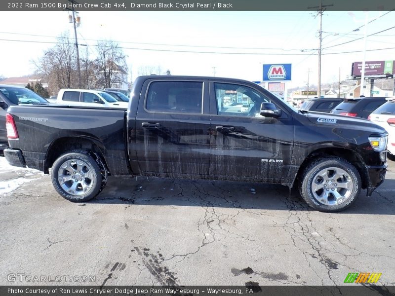 Diamond Black Crystal Pearl / Black 2022 Ram 1500 Big Horn Crew Cab 4x4