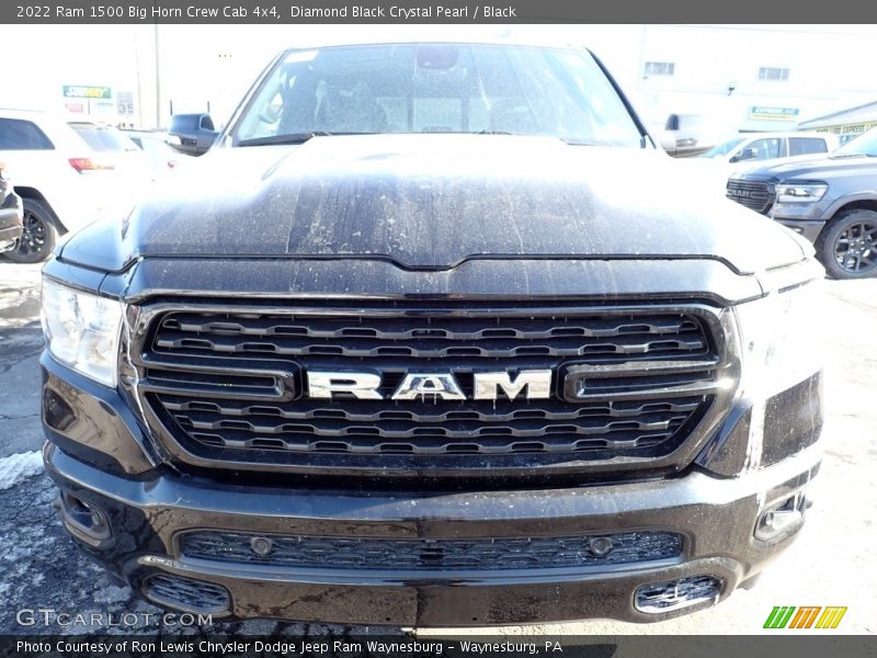 Diamond Black Crystal Pearl / Black 2022 Ram 1500 Big Horn Crew Cab 4x4