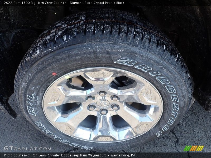 Diamond Black Crystal Pearl / Black 2022 Ram 1500 Big Horn Crew Cab 4x4