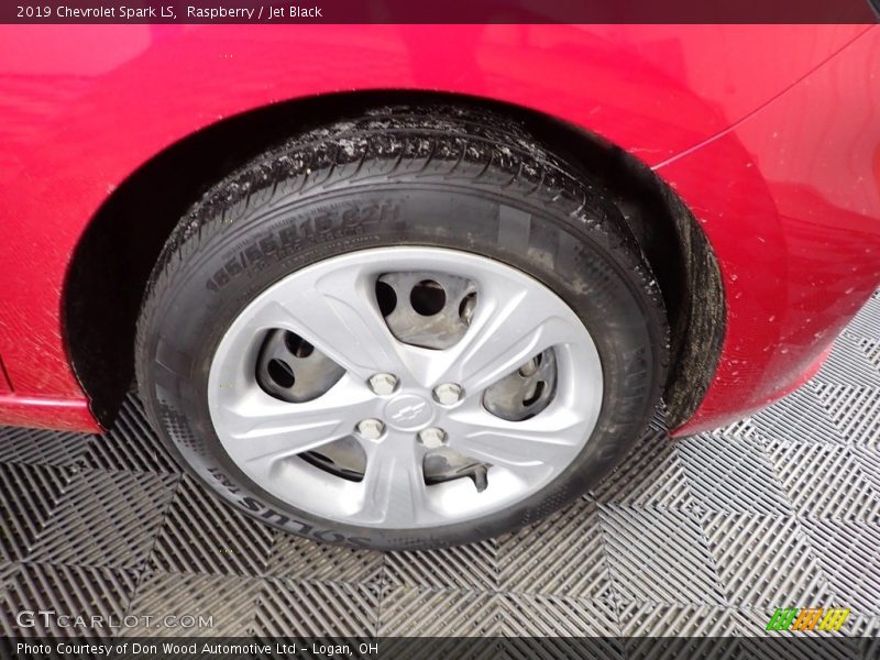 Raspberry / Jet Black 2019 Chevrolet Spark LS