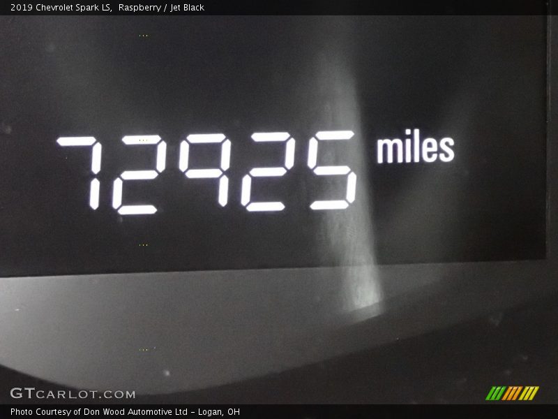 Raspberry / Jet Black 2019 Chevrolet Spark LS