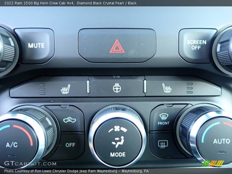 Diamond Black Crystal Pearl / Black 2022 Ram 1500 Big Horn Crew Cab 4x4