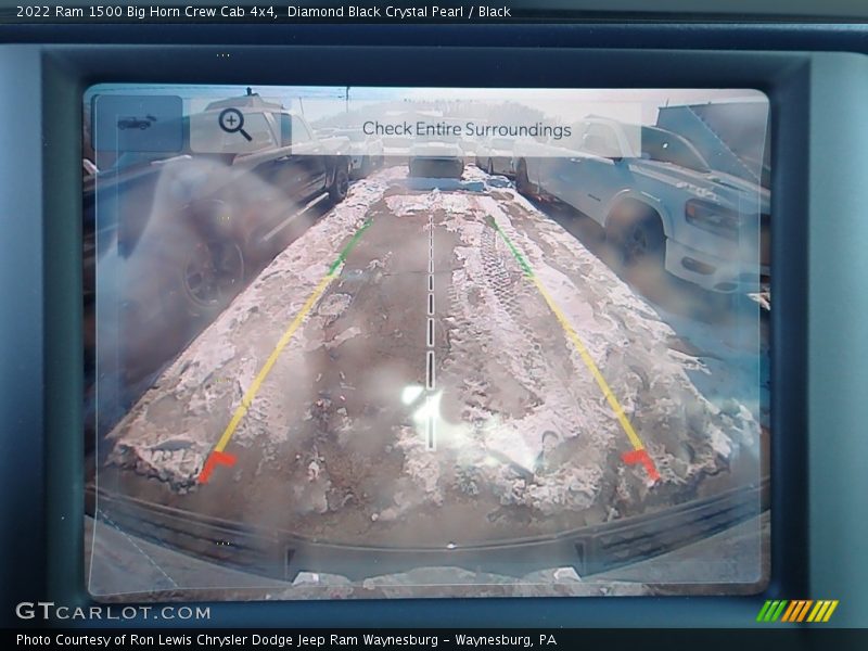 Diamond Black Crystal Pearl / Black 2022 Ram 1500 Big Horn Crew Cab 4x4